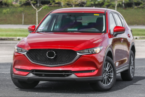 MAZDA CX-5 II KF 2017+ RAMKA LAMPY PRZECIWMGIELNEJ KRATKA ZDERZAKA PRZEDNIA LEWA KB8B50C21C