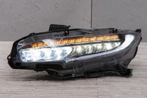 ONDA CIVIC X 2016-2019 TYPE R PRZED FACELIFTINGIEM LAMPA PRZEDNIA LED LEWA 33150TEDP11