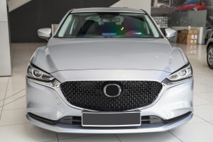 MAZDA 6 III GL 2018+ DRUGI FACELIFTING CZARNA LISTWA PRZEDNIEGO ZDERZAKA LEWA GBVG50131