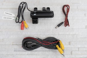 MERCEDES B-CLASS W246 2011-2018 KAMERA COFANIA FULL HD DYNAMICZNE LINIE ZINTEGROWANA Z KLAMKĄ KLAPY TYLNEJ