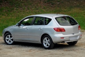 MAZDA 3 I BK 2003-2009 TYLNY ODBLASK ZDERZAKA LEWY D350515M0E