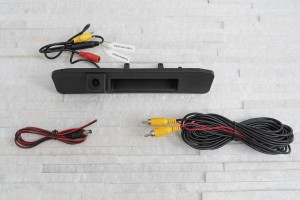 MERCEDES GLC X253 2015-2019 PRZED LIFTINGIEM KAMERA COFANIA FULL HD DYNAMICZNE LINIE ZINTEGROWANA Z KLAMKĄ KLAPY TYLNEJ