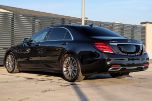 MERCEDES S-CLASS W222 2014-2020 KAMERA COFANIA FULL HD DYNAMICZNE LINIE ZINTEGROWANA Z KLAMKĄ KLAPY TYLNEJ