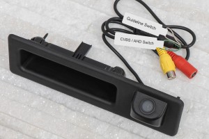 BMW SERIA 3 F30 SEDAN 2011-2018 KAMERA COFANIA FULL HD DYNAMICZNE LINIE ZINTEGROWANA Z KLAMKĄ KLAPY TYLNEJ