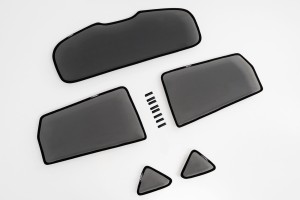NISSAN QASHQAI I J10 2007-2014 ZASŁONKI PRZECIWSŁONECZNE