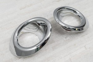 HONDA CIVIC X 2016-2019 (PRZED LIFTINGIEM) OSŁONY PRZEDNICH HALOGENÓW