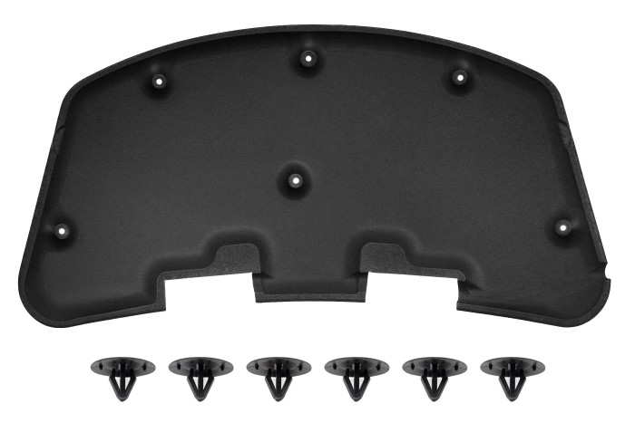 DODGE JOURNEY I 2010-2020 PO FACELIFTINGU WYGŁUSZENIE MASKI KOMPLET ZE SPINKAMI 5076896AB