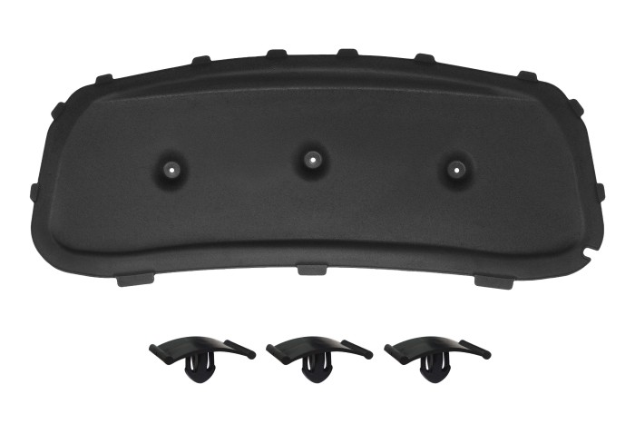 OPEL CORSA E X15 2014-2019 WYGŁUSZENIE MASKI KOMPLET ZE SPINKAMI 13427588