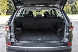 SKODA KODIAQ I NS7 2016-2023 ROLETA BAGAŻNIKA CZARNA 565867871B