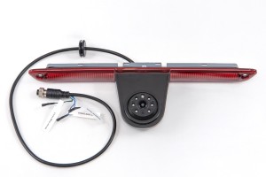 MERCEDES SPRINTER II W906 2006-2019 KAMERA COFANIA FULL HD DYNAMICZNE LINIE NAD DRZWI BAGAŻOWE W LAMPIE STOP