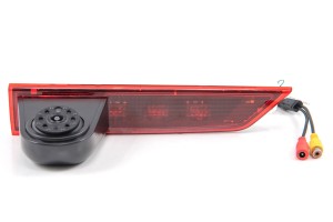 FORD TRANSIT CUSTOM 2016-2023 KAMERA COFANIA FULL HD DYNAMICZNE LINIE NAD DRZWI BAGAŻOWE W LAMPIE STOP