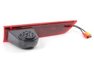 FORD TRANSIT CUSTOM 2016-2023 KAMERA COFANIA FULL HD DYNAMICZNE LINIE NAD DRZWI BAGAŻOWE W LAMPIE STOP