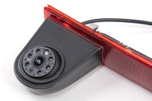 FORD TRANSIT CUSTOM 2016-2023 KAMERA COFANIA FULL HD DYNAMICZNE LINIE NAD DRZWI BAGAŻOWE W LAMPIE STOP