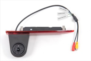 FORD TRANSIT CUSTOM 2016-2023 KAMERA COFANIA FULL HD DYNAMICZNE LINIE NAD DRZWI BAGAŻOWE W LAMPIE STOP