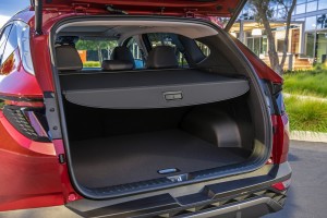 HYUNDAI TUCSON IV NX4 2020+ CZARNA ROLETA BAGAŻNIKA WERSJA EUROPEJSKA 85940D7000