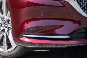 MAZDA 6 III GJ 2018+ PO DRUGIM LIFTINGU CHROMOWANA LISTWA PRZEDNIEGO ZDERZAKA PRAWA GBVG50121