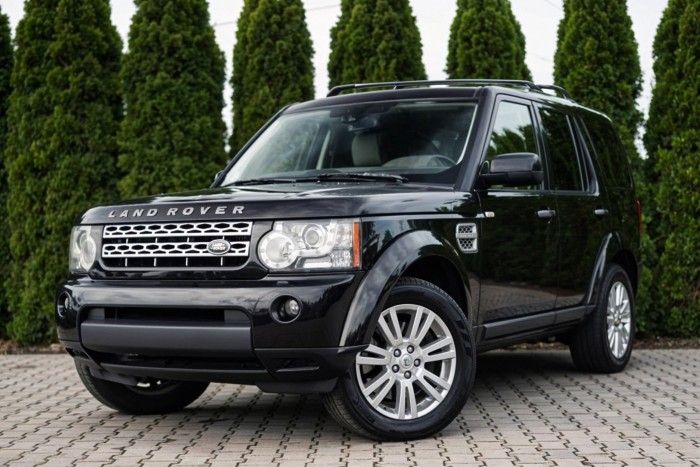 LAND ROVER DISCOVERY 4 L319 2009-2016 BELKI DO RELINGÓW CZARNE STYL OEM VPLAR0001