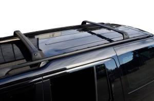 LAND ROVER DISCOVERY 4 L319 2009-2016 BELKI DO RELINGÓW CZARNE STYL OEM VPLAR0001