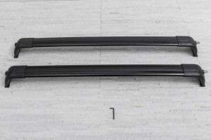 LAND ROVER DISCOVERY 4 L319 2009-2016 BELKI DO RELINGÓW CZARNE STYL OEM VPLAR0001