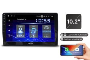 JEEP WRANGLER JK 2011-2018 NAWIGACJA 10,2" ANDROID 13 1280x720 6GB RAM / 64GB ROM