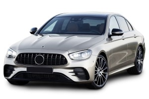 MERCEDES E-CLASS W213 AMG 2020+ PO LIFTINGU Z KAMERĄ GRILL GT PANAMERICANA SREBRNY