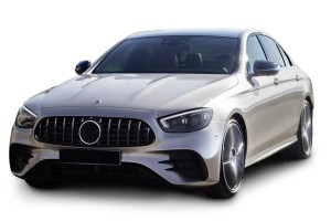 MERCEDES E-CLASS W213 AMG 2020+ PO LIFTINGU Z KAMERĄ GRILL GT PANAMERICANA SREBRNY