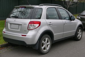 SUZUKI SX4 I 2006-2013 HATCHBACK ZASŁONKI PRZECIWSŁONECZNE