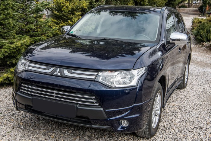 MITSUBISHI OUTLANDER III 2012-2021 CHROMOWANE NAKŁADKI NA LUSTERKA