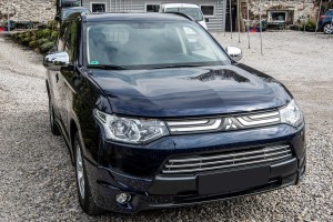 MITSUBISHI OUTLANDER III 2012-2021 CHROMOWANE NAKŁADKI NA LUSTERKA