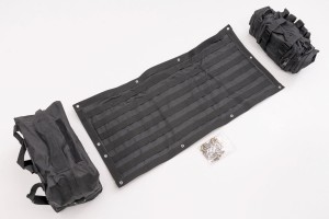JEEP WRANGLER JK ORGANIZER I APTECZKA KLAPY TYLNEJ