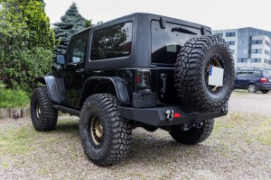 JEEP WRANGLER JL 2018+ MOCOWANIE POD WIĘKSZE KOŁO ZAPASOWE