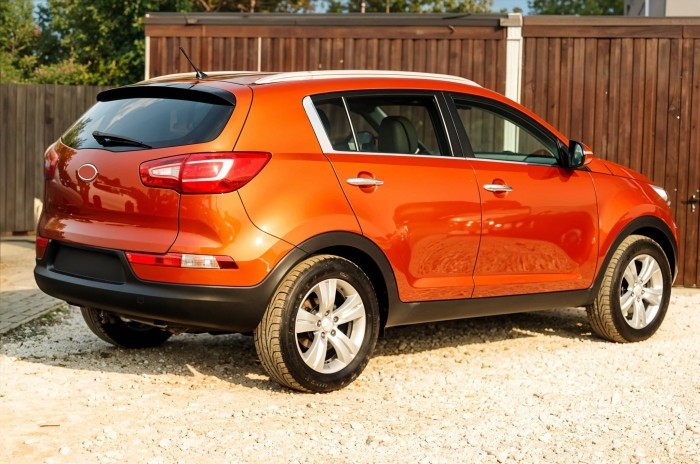 KIA SPORTAGE III SL 2010-2015 ZDERZAK TYLNY PRAWY NAROŻNIK 8667123U000