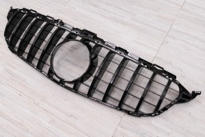 MERCEDES C-CLASS W205 2014-2018 GRILL GT PANAMERICANA CZARNY