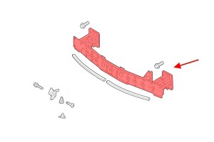 MAZDA 3 IV BP 2019+ BELKA WZMOCNIENIE PRZEDNIEGO ZDERZAKA BCJH50070