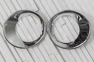 NISSAN QASHQAI I 2007-2014 NAKŁADKI NA LAMPY PRZECIWMGIELNE TYLNE