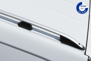 OPEL COMBO D 2011-2018 (wersja krótka) RELINGI DACHOWE ALUMINIOWE SREBRNE