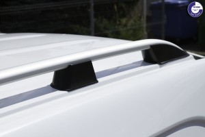 OPEL COMBO D 2011-2018 (wersja krótka) RELINGI DACHOWE ALUMINIOWE SREBRNE