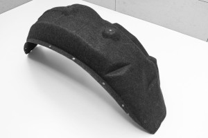 BMW X1 E84 2009-2015 MATERIAŁOWE NADKOLE TYLNE LEWE 51712990087