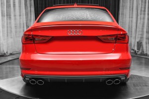 AUDI A3 8V SEDAN 2013-2016 PRZED FACELIFTINGIEM DYFUZOR ZDERZAKA TYLNEGO