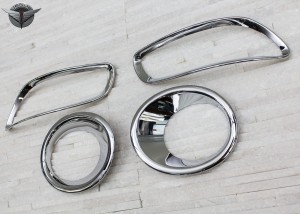 HYUNDAI SANTA FE 2010-2012 WYPRZEDAŻ OSŁONA HALOGENU PRZÓD+ TYŁ