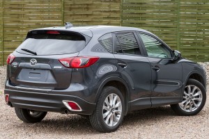 MAZDA CX5 2012-2015 NAKŁADKI NA LAMPY PRZECIWMGIELNE TYLNE