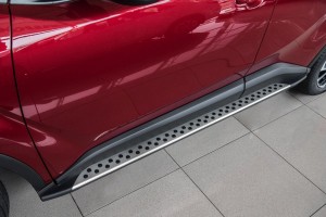TOYOTA C-HR 2016+ STOPNIE BOCZNE PROGI SAMOCHODOWE