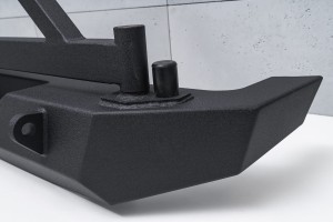 JEEP WRANGLER JL 2018+ ZDERZAK TYLNY SZEROKI Z ZAWIESIEM KOŁA ZAPASOWEGO I ADAPTEREM KAMERY COFANIA