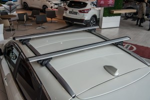 HYUNDAI SANTA FE 2006-2012 BELKI DO RELINGÓW ODSTAJĄCYCH 130CM