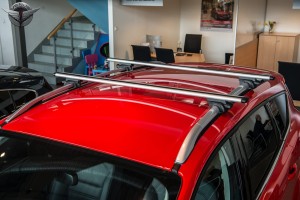 HYUNDAI SANTA FE 2006-2012 BELKI DO RELINGÓW ODSTAJĄCYCH 130CM