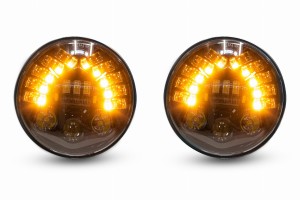 JEEP WRANGLER JL 2018+ LAMPY PRZEDNIE LED 7" 70W