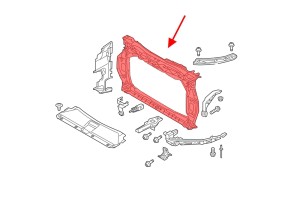 AUDI Q3 2011-2018 PAS PRZEDNI WZMOCNIENIE CZOŁOWE 8U0805594