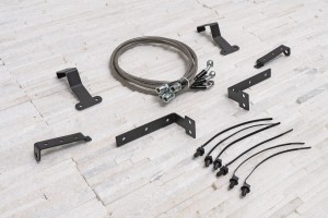 JEEP WRANGLER JL 2018+ PRZEDŁUŻONE PRZEDNIE + TYLNE PRZEWODY HAMULCOWE LIFT 2"- 4"