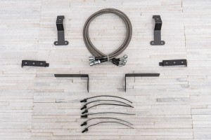 JEEP WRANGLER JL 2018+ PRZEDŁUŻONE PRZEDNIE + TYLNE PRZEWODY HAMULCOWE LIFT 2"- 4"