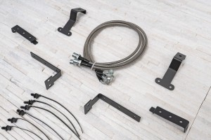 JEEP WRANGLER JL 2018+ PRZEDŁUŻONE PRZEDNIE + TYLNE PRZEWODY HAMULCOWE LIFT 2"- 4"